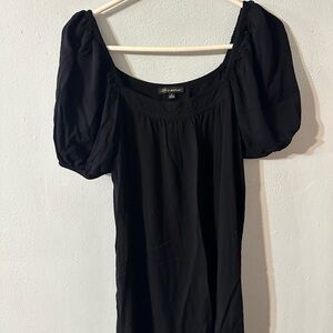Shinestar Black Sleeveless Dress